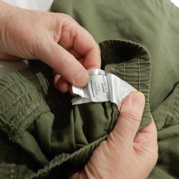 Polarn O Pyret Girl's New (Size US 10) Organic Cotton Shorts - Picture 3 of 4